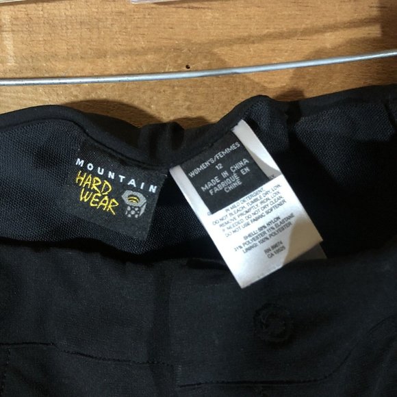 Mountain Hardwear Hiking Outdoors Pants Womens Size 12 Athletic Trail 205 OL1544 - Picture 6 of 13